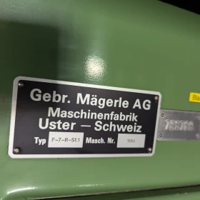 Mägerle F-V-A-SL1 Surface and Profile Grinder (MACCURAT) – Swiss Precision at a Competitive Price